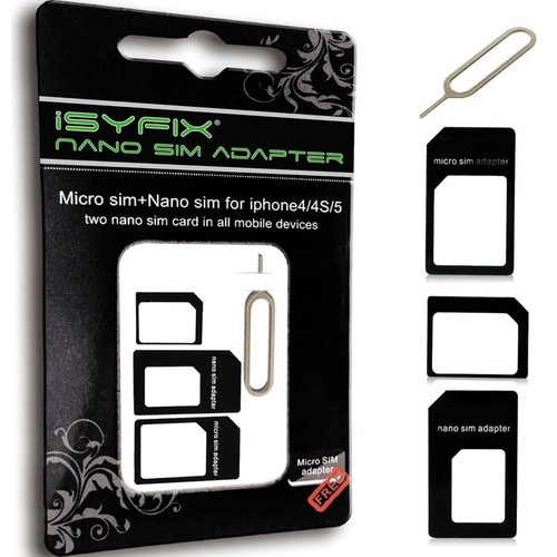 Sim card adapter nano micro - sim,