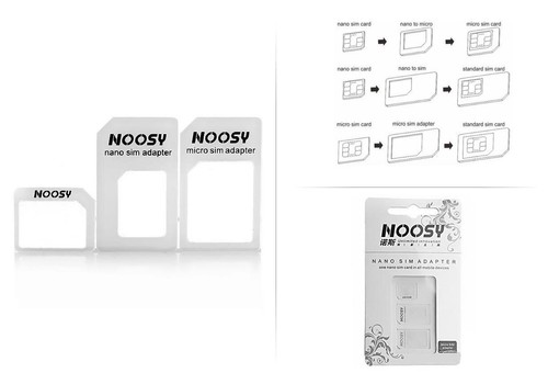 White adapter kit for sim - white, /
