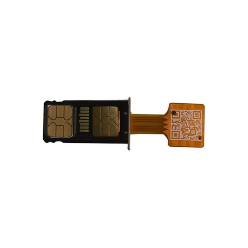 Hybrid dual sim card micro - card,